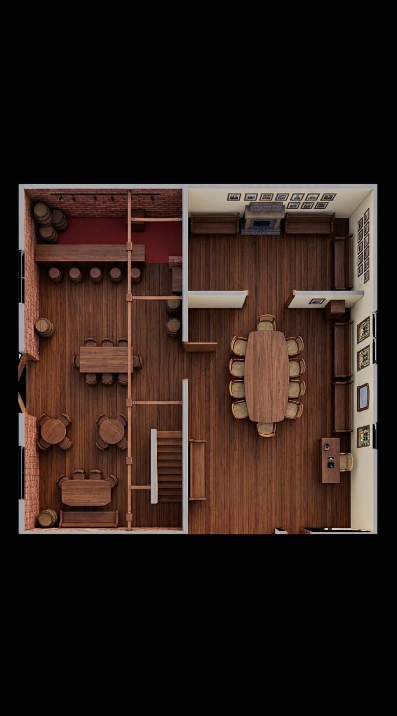 Floor plan with viewpoints